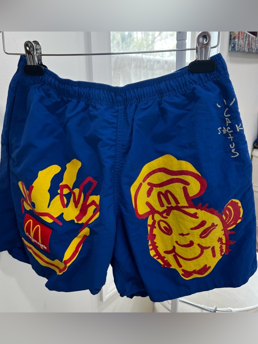 Cactus Jack by Travis Scott x McDonalds Men’s Graphic Shorts Size M